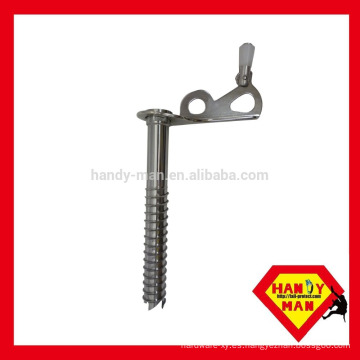 IS-1010-22 Tornillo giratorio para hielo con tecnología de escalada de acero inoxidable